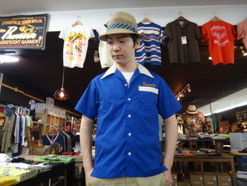 サムライ　ボーリングシャツ　