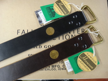 コリンボ　ベルト　　Fieldman`s Belt (40mm）　入荷しました
