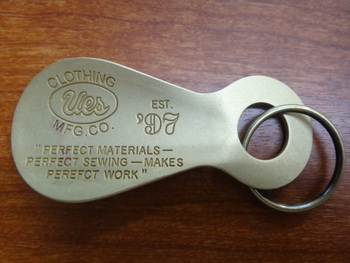 ウエス　靴べら型キーフォルダー　再入荷
