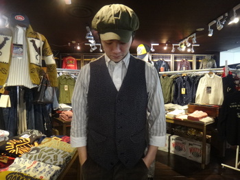 ジェラード　アンティークビーチクロスベスト　再入荷