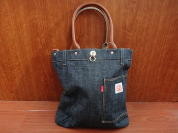 フェローズ　デニム２WAYバッグ　再入荷