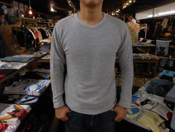 ダリーズ　189THERMAL  10s PIKE KNIT shirt