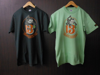 トイズマッコイ　Teeシャツ　FELIX THE CAT “13 BLACK CATS MC “CLOVER” “