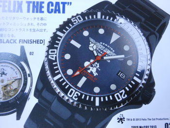 【予約商品】トイズマッコイ　NAVAL AVIATOR WATCH “FELIX THE CAT”
