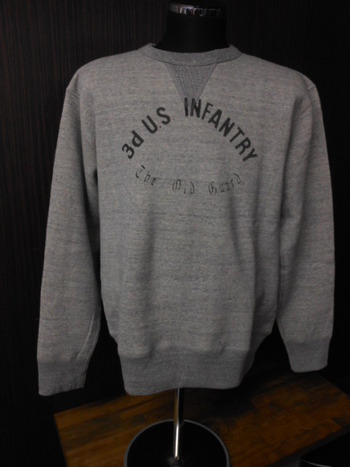 リアルマッコイズ　MILITARY SWEATSHIRTS / 3d U.S INFANTRY