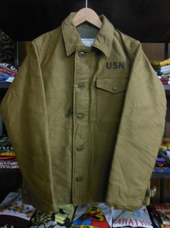 コリンボ　A-2デッキジャケット　入荷