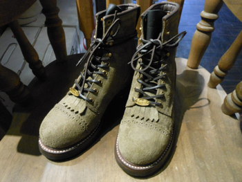 ローリングダブトオ　FORESTER SUEDE OLIVE 在庫ございます