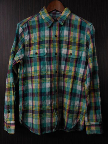 ウエス　2014SS　追撚チェックシャツ　ご紹介