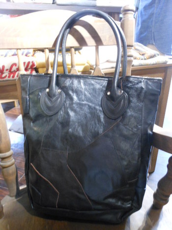 リアルマッコイズ　LEATHER TOTE BAG / PATCH WORK 入荷