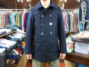 リアルマッコイズ　U.S.NAVY PEA COAT　入荷