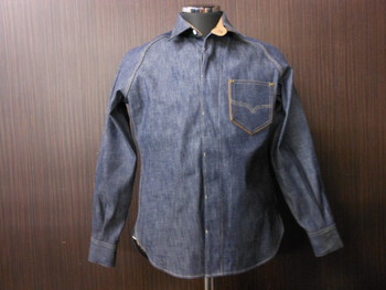 デラックスウエア　40ｓDENIM SHIRT 入荷