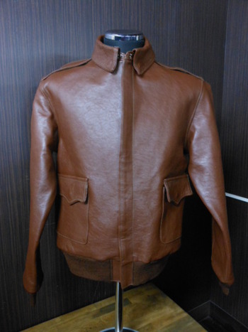 トイズマッコイ　A-2TOY’S McCOY MFG.CO.　カラー：ラセットブラウン