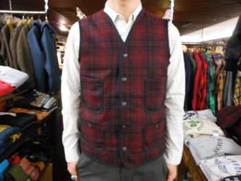 シュガーケーン　WOOL CHECK CRUISER JACKET&VEST