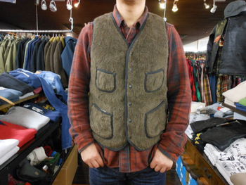 コリンボ　REVERSIBLE STOCKMAN’S VEST　入荷