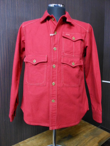 コリンボ　THE　WESTSIDE RIFLEMAN`S CHAMOIS SHIRTS　入荷