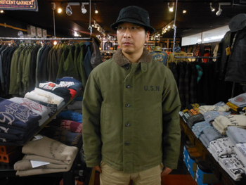 トイズマッコイ　Ｎ-1デッキジャケット　プレーン入荷