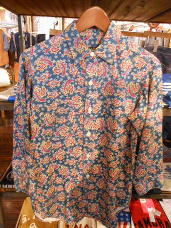 ジェラード　Upperside Shirts オールドブルー　在庫ございます。