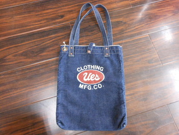 ウエス　ダブルデニムバッグ　入荷