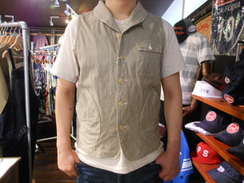 キャンバスバック　ＨＡＭＩＬＴＯＮ　ＶＥＳＴ　01034