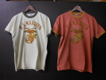 トイズマッコイ　MILITARY TEE “U.S.MARINES”