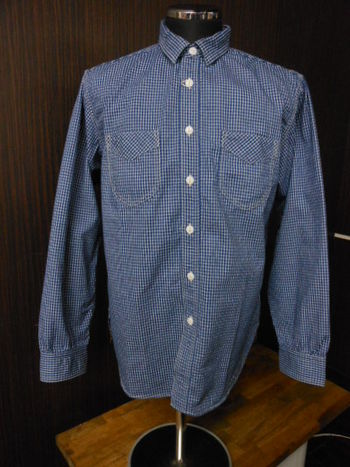 キャンバスバック　MILLBURN L/S WORK SHIRTS　ご紹介
