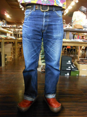 ジェラード　55DENIM　穿き込み