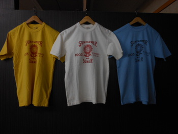 ウエス　Ｔシャツ　SUN　FLOWER　ご紹介
