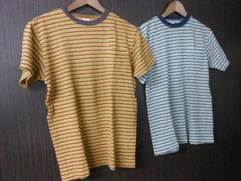 クッシュマン　ジャガードボーダーTシャツ　オススメです