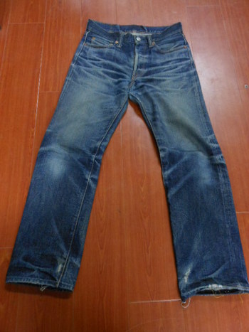 サムライジーンズ　S0510XX　19oz 穿き込み