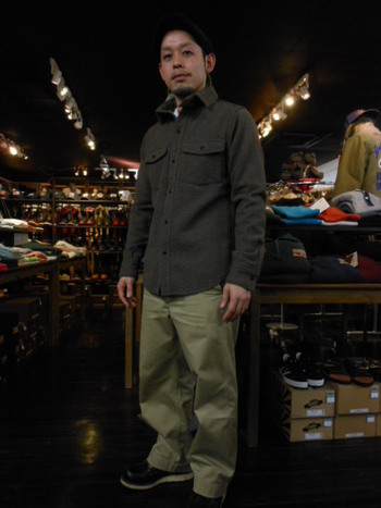 ダリーズ　ウールシャツ　PLOVERY　入荷