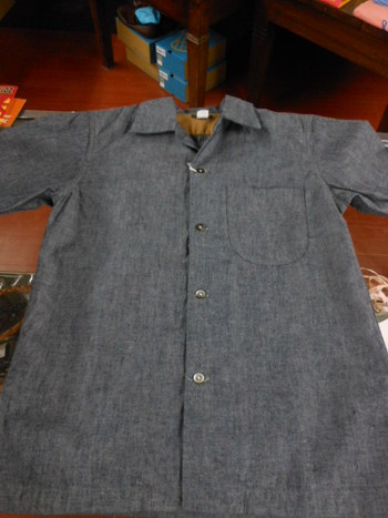 COLIMBO　Finger Lake Shirt　インディゴシャンブレー