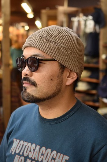 H.W.DOG＆CO コットンニットキャップ
