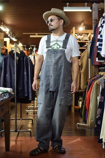 ナイジェルケーボン Nigel Cabourn LYBRO  NAVAL DUNGAREE 入荷です