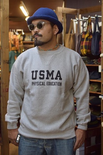 バズリクソンズ BUZZ RICKSON’S BR68652 CREW SWEAT カスタム グレー