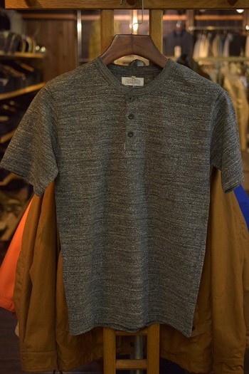 オルゲイユ　OR-9013 Henry T-Shirt ヘンリーＴシャツ　入荷