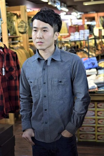 デラックスウエア 40s HERRING BONE 入荷