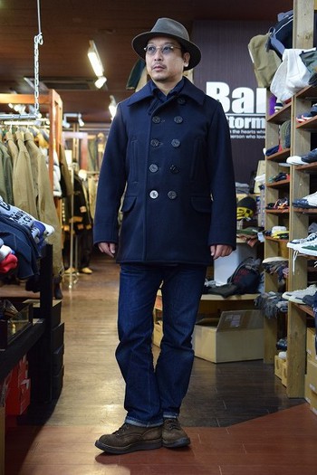 リアルマッコイズ　U.S. NAVY PEA COAT（1913）入荷です