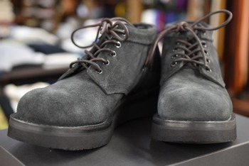 ローリングダブトリオ　COUPEN BLACK SUEDE　7.Hのみ入荷です