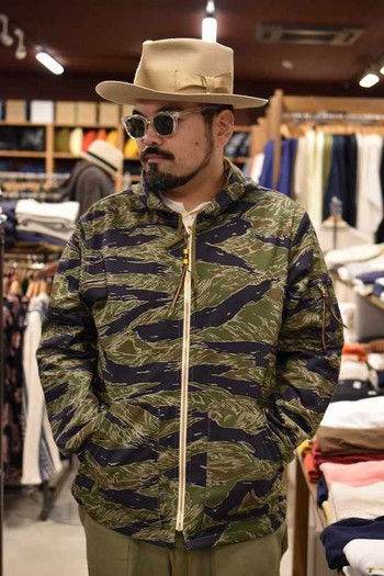 リアルマッコイズ MJ21010 TIGER CAMOUFLAGE PARKA / TADPOLE