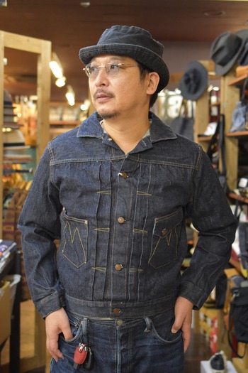 ミスターフリーダム MFSC Made in U.S.A. 14oz 1966 DENIM RANCH BLOUSE