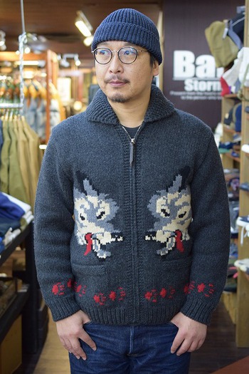 リアルマッコイズ　カウンチンセーター /  WOLF　入荷です