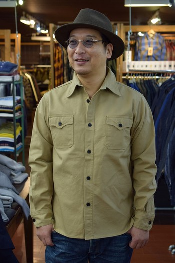 クッシュマン ＣＯＴＴＯＮ ＳＥＲＧＥ ＣＰＯ ＳＨＩＲＴＳ 25535　ご紹介
