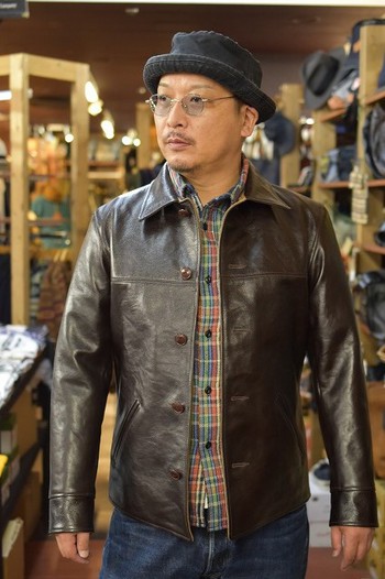 ご質問用 RAINBOW COUNTRY  Horsehide Car Coat