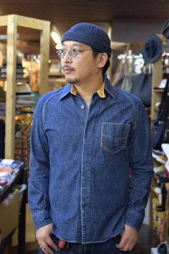 デラックスウエア　定番デニムシャツ　7640　40s DENIM SHIRTS　ご紹介