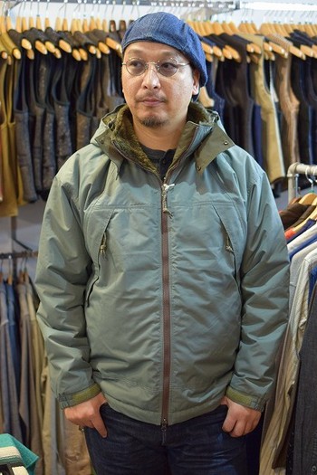 コリンボ　GREAT PLAINS THERMAL PARKA　グレーブルー入荷