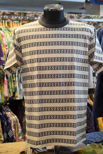 REAL McCOYS MC19014 MILITARY JACQUARD Tシャツ アンカー