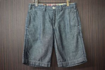 ウエス　シャンブレーバミューダパンツ　ご紹介