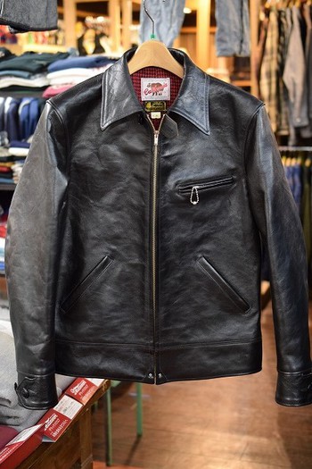 レインボーカントリー　BS別注　シングルライダースジャケット　