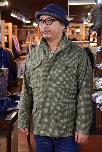 コリンボ　HAMILTON FIELD COAT NIGHT CAMO