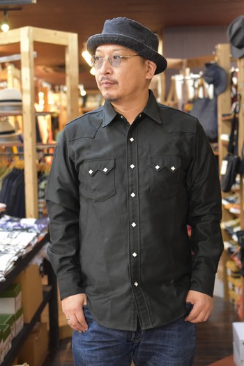 リアルマッコイズ MOLESKIN WESTERN SHIRT 入荷です